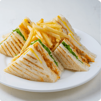 Tender Chicken Club Sandwich